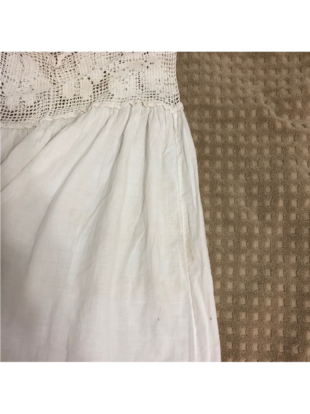 1910 Chemise Tatting Cotton - Picture 5 of 6